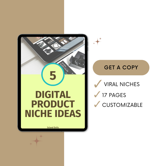 5 Ideas for Digital Product Niches