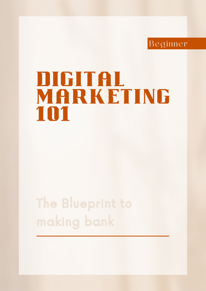 Digital Marketing 101 Beginners